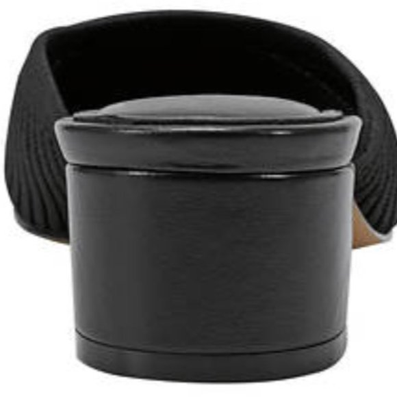 BANDOLINO Teddy Knit Slip On Mules Black - Picture 3 of 7